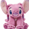 Disney Store Official Angel Medium Soft Toy, Lilo & Stitch, Popular Stitch and Angel Plushie with Flexible Ears and Embroidered Features - Medium 15 3/4 inches - Suitable for Ages 0+ Toy Figure.